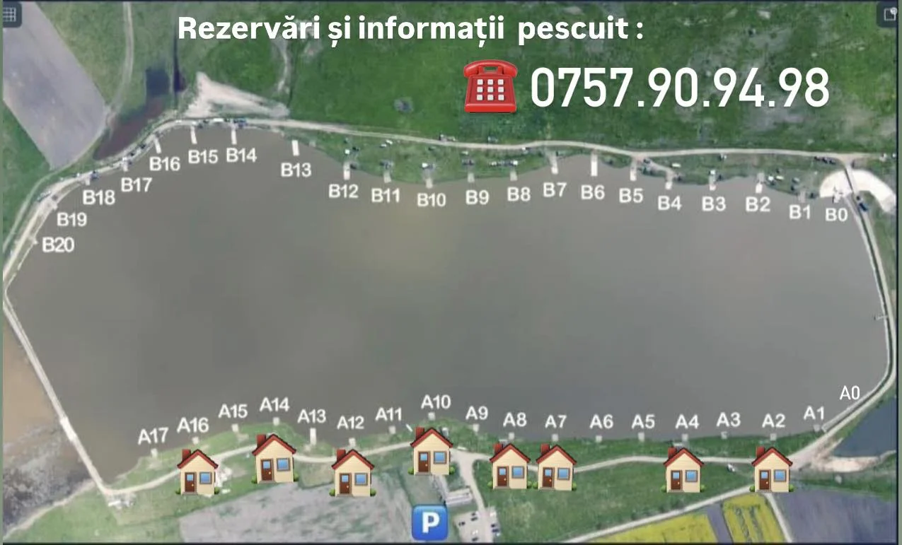 Harta standuri TUCANI LAKE