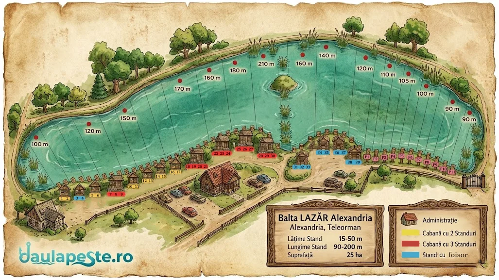Harta standuri Balta LAZAR Alexandria